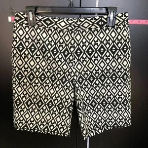Mario Serrani Tummy Control Shorts, black white pattern  - 4